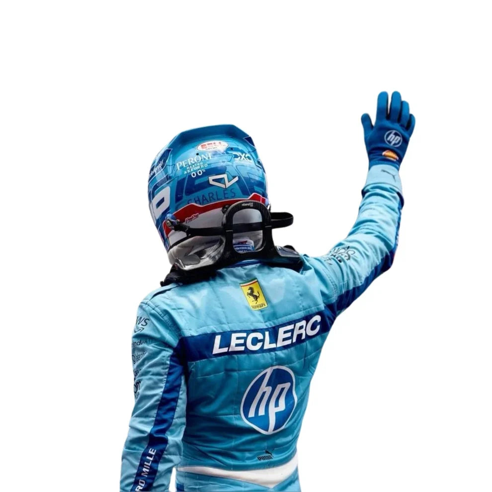 2024 Charles Leclerc Ferrari HP Miami Grand Prix F1 Race Suit