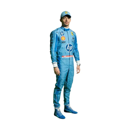 2024 Charles Leclerc Ferrari HP Miami Grand Prix F1 Race Suit