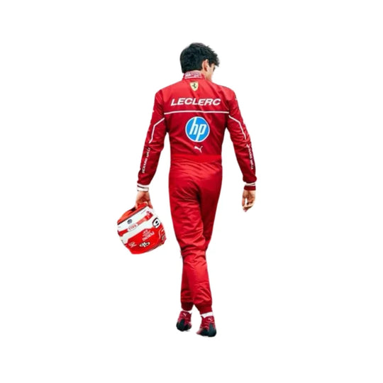 Charles Leclerc 2025 Ferrari F1 Racing Suit | Speedy Racewear