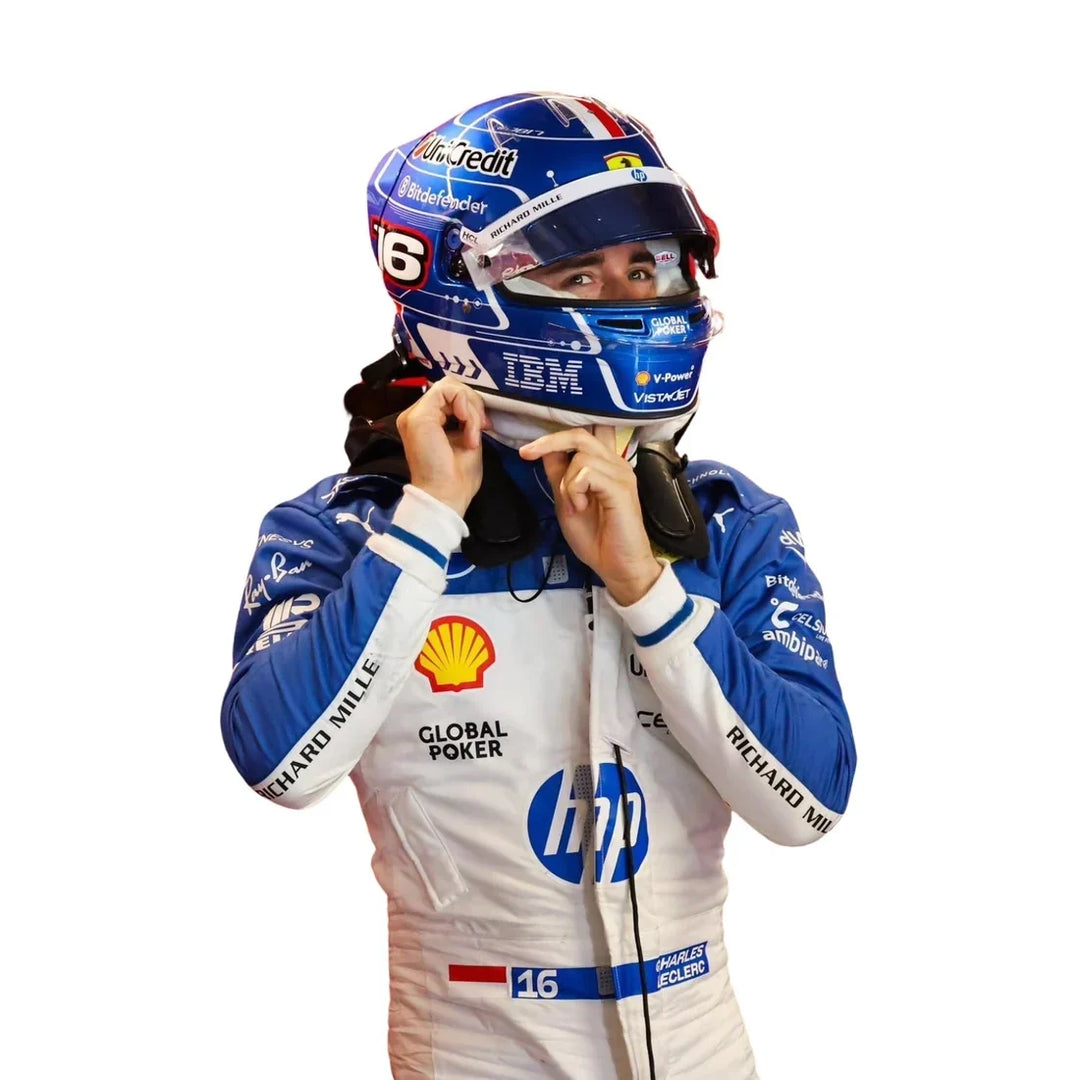 Charles Leclerc 2025 Miami GP Ferrari F1 Racing Suit | Speedy Racewear