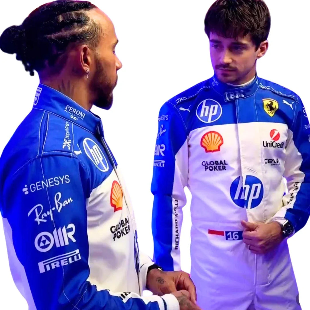 Charles Leclerc 2025 Miami GP Ferrari F1 Racing Suit | Speedy Racewear