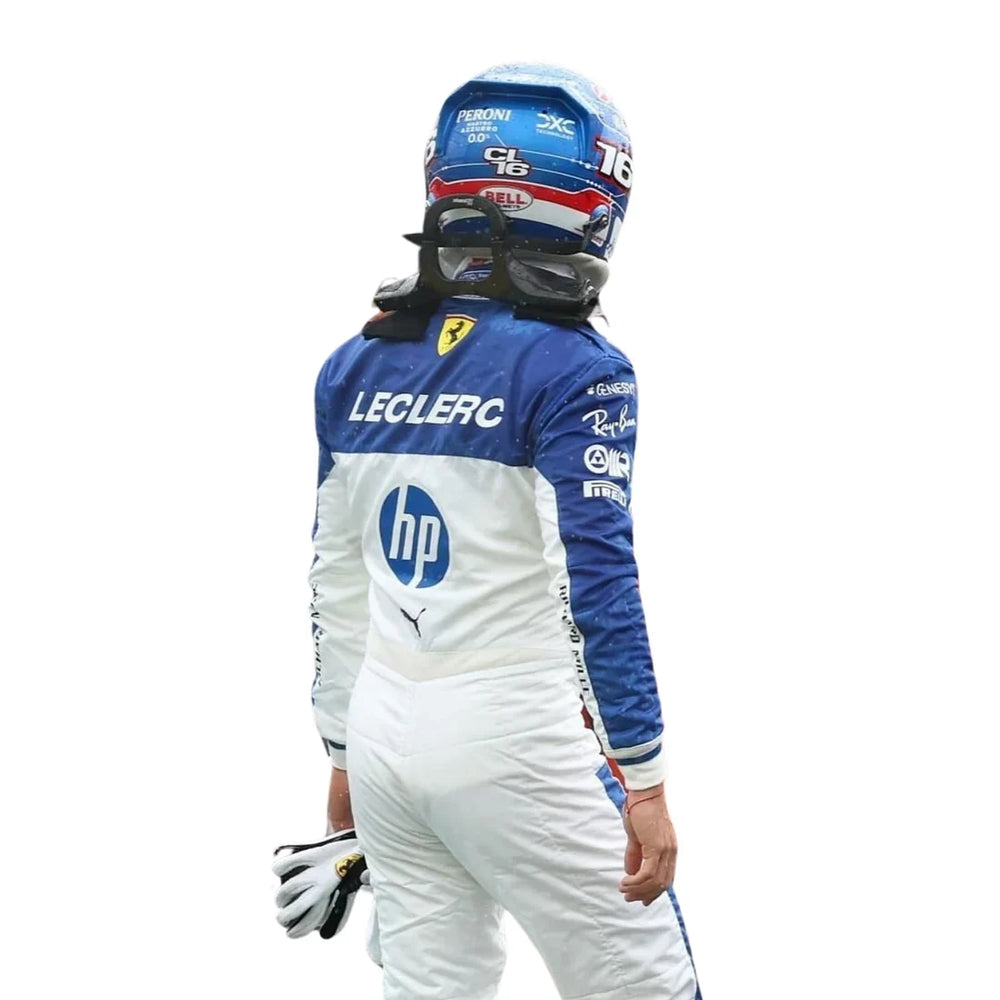 Charles Leclerc 2025 Miami GP Ferrari F1 Racing Suit | Speedy Racewear