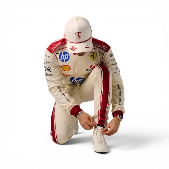 2026 Monaco Grand Prix Ferrari F1 Inspired Race Suit | Speedy Racewear