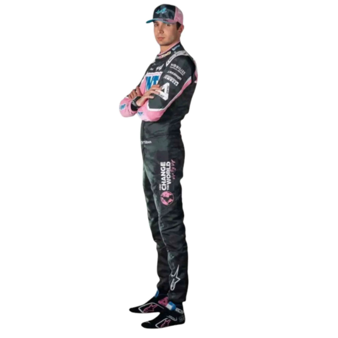 2023 Esteban Ocon BWT Alpine F1 Race Suit - Speedy Racewears