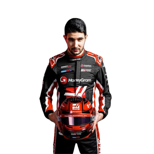 2025 Esteban Ocon Hass F1 Race Suit