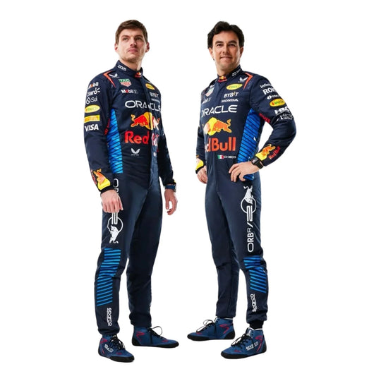 2024 Max Verstappen & Sergio Pérez F1 Racing Suit  | Speedy Racewear