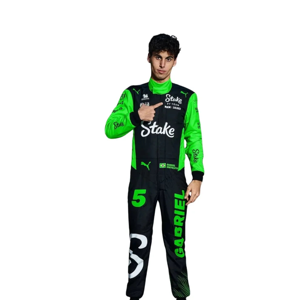 2025 Gabriel Bortoleto Kick Sauber F1 Race Suit