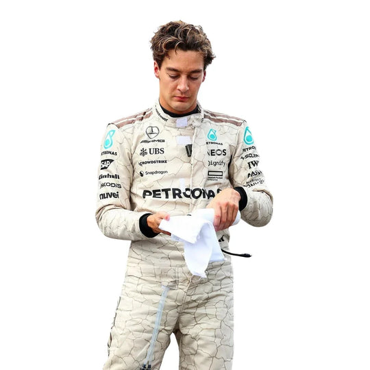 George Russell 2025 USA Austin GP Mercedes F1 Racing Suit | Speedy Racewear