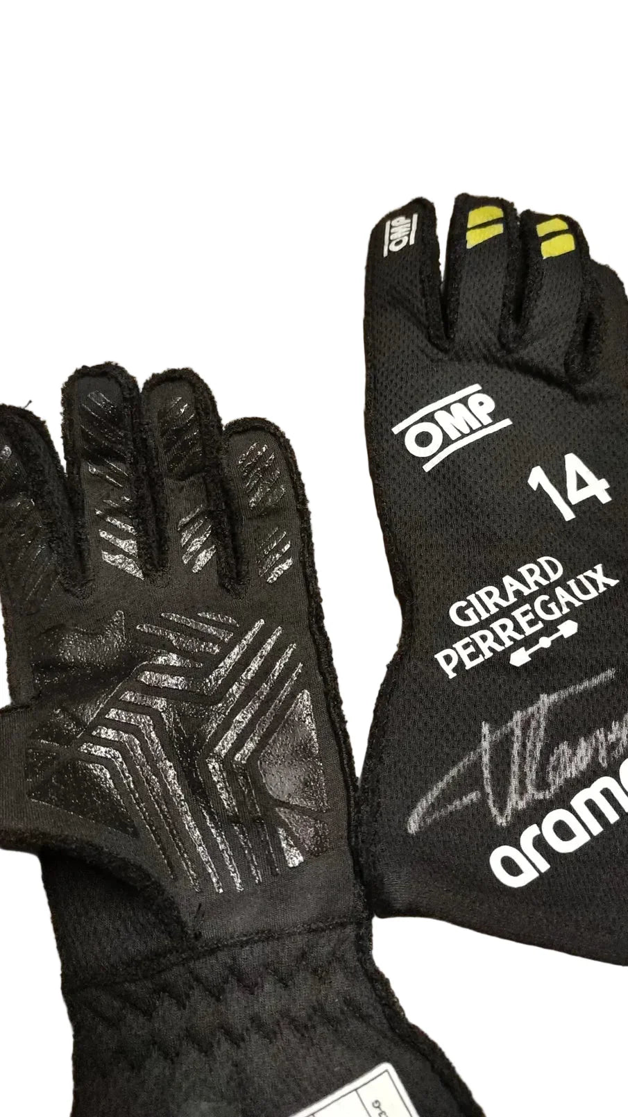 2024 Fernando Alonso Aston Martin F1 Race Gloves
