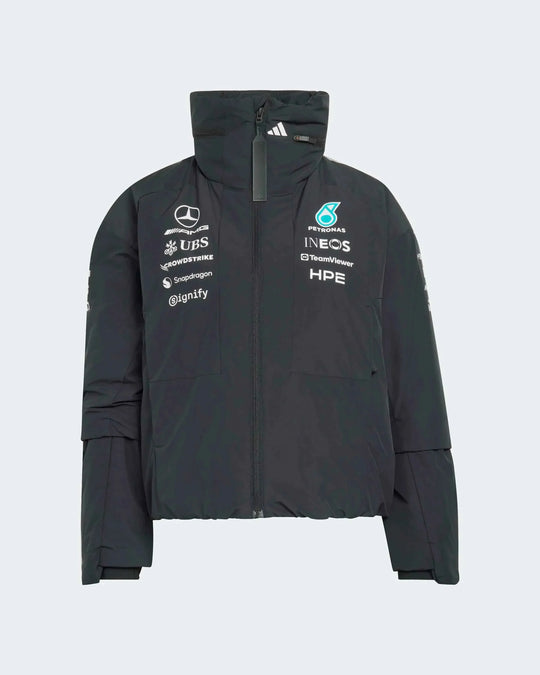 Womens 2026 Team Jacket Black F1 Team Softshell Jacket