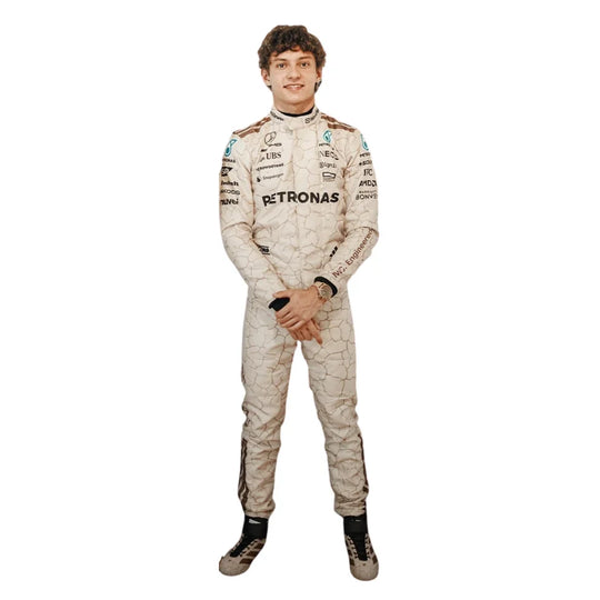 Andrea Kimi Antonelli 2025 USA Austin GP Mercedes F1 Racing Suit | Speedy Racewear