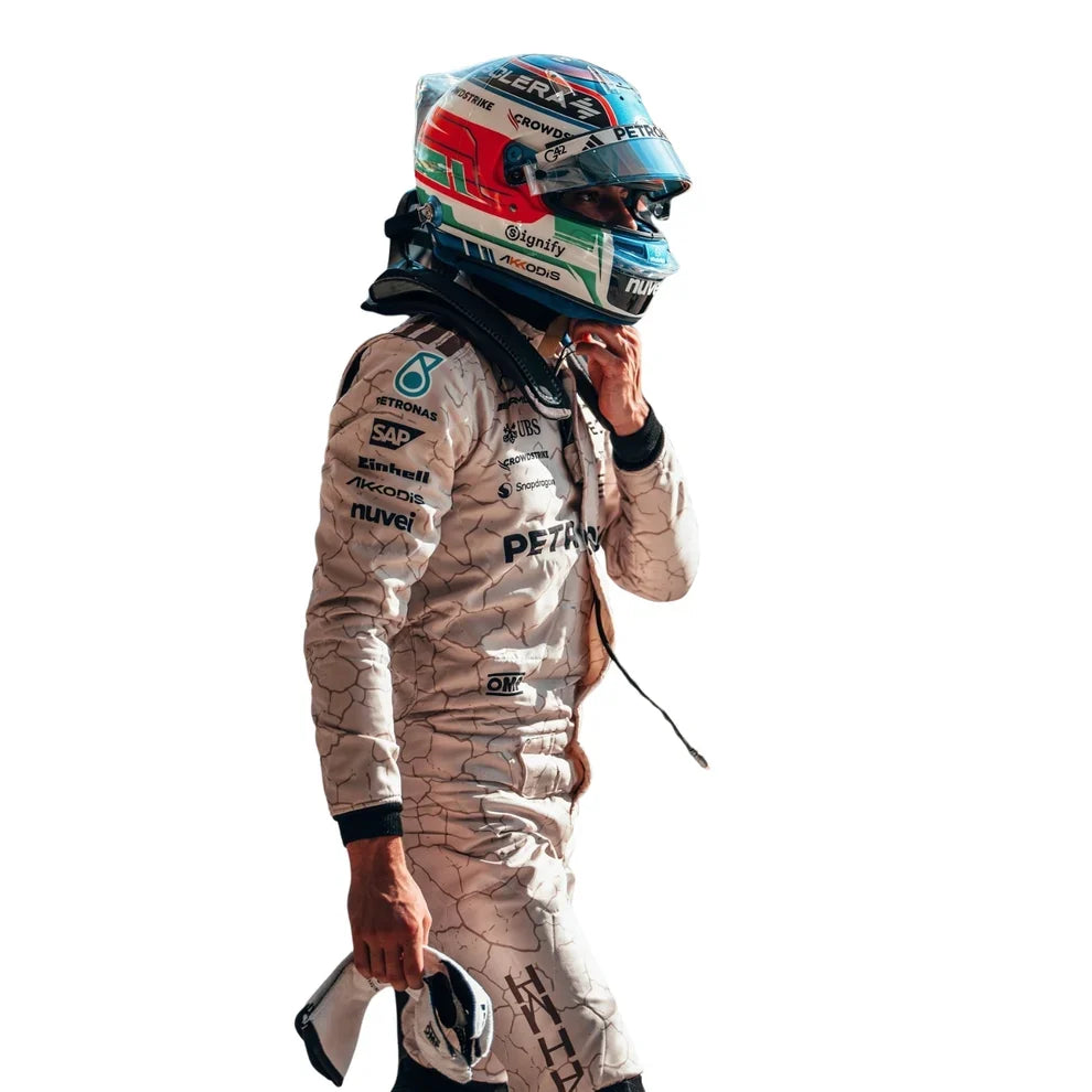 Andrea Kimi Antonelli 2025 USA Austin GP Mercedes F1 Racing Suit | Speedy Racewear