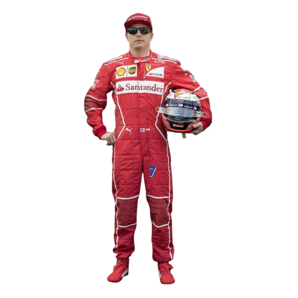 Kimi Räikkönen 2017 Ferrari F1 Racing Suit | Speedy Racewear