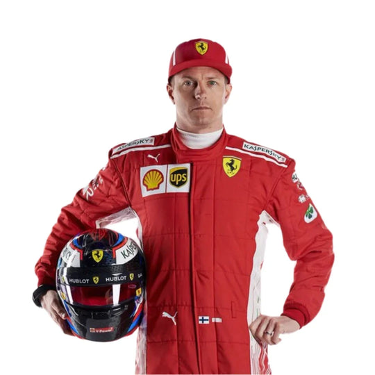 Kimi Räikkönen 2018 Ferrari F1 Racing Suit | Speedy Racewear