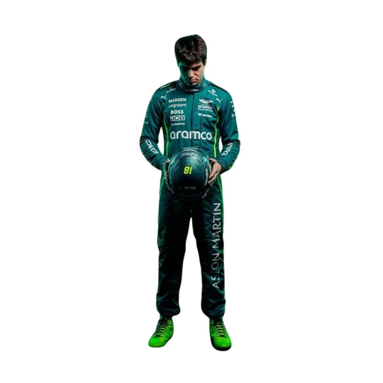 2025 Lance Stroll Aston Martin F1 Race Suit