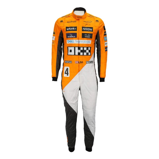 Lando Norris 2023 'Triple Crown' Spanish GP McLaren F1 Racing Suit | Speedy Racewear