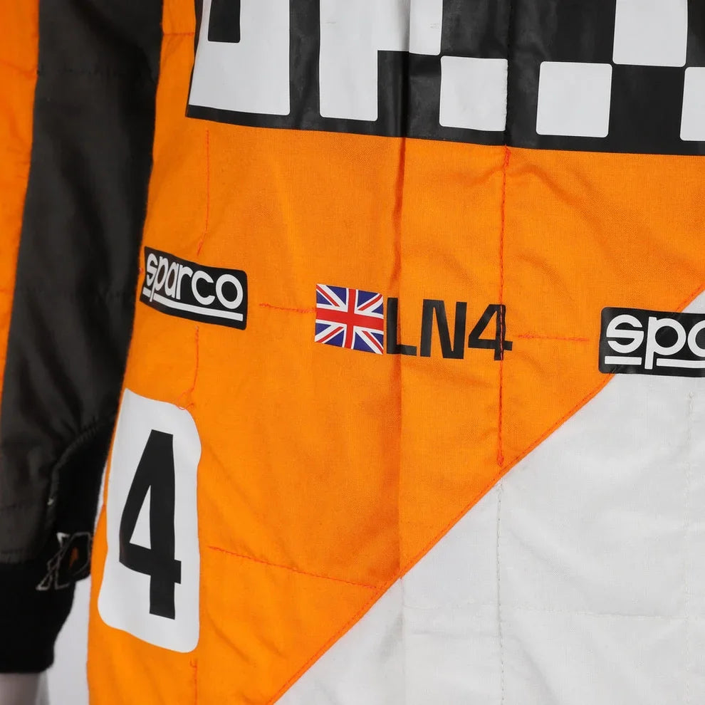 Lando Norris 2023 'Triple Crown' Spanish GP McLaren F1 Racing Suit | Speedy Racewear
