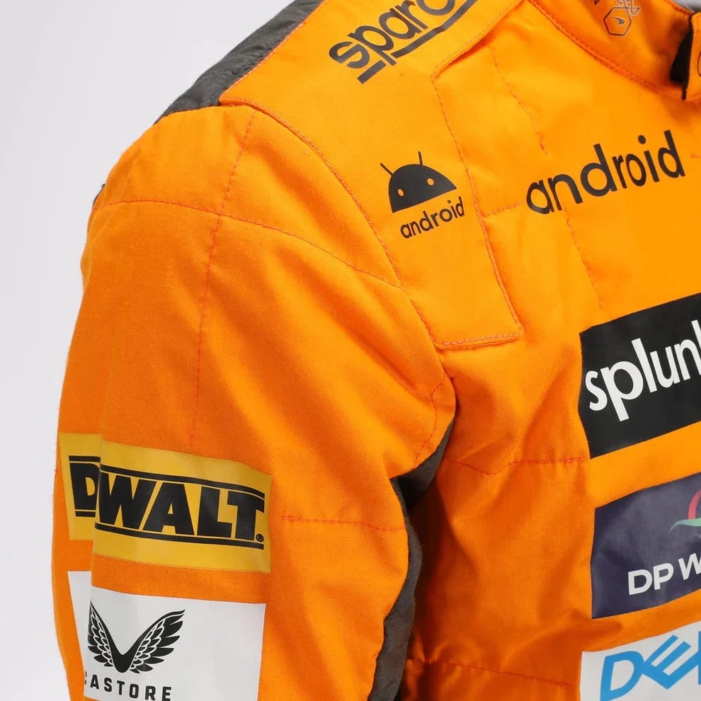 Lando Norris 2023 'Triple Crown' Spanish GP McLaren F1 Racing Suit | Speedy Racewear