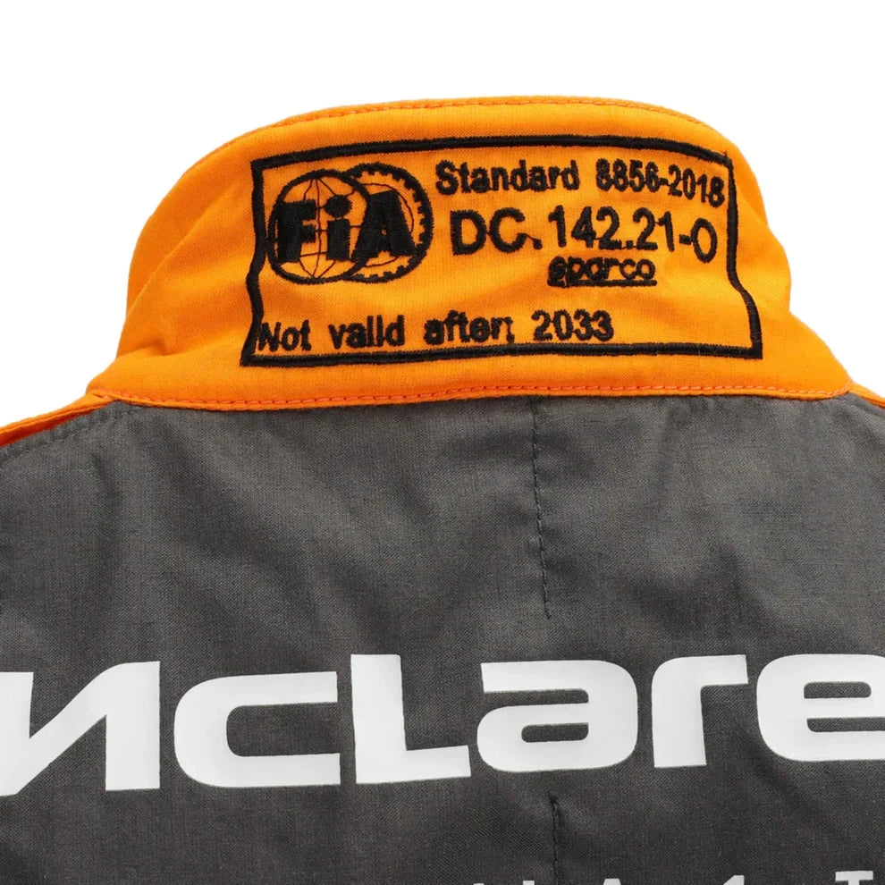 Lando Norris 2023 'Triple Crown' Spanish GP McLaren F1 Racing Suit | Speedy Racewear