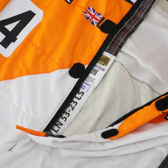 Lando Norris 2023 'Triple Crown' Spanish GP McLaren F1 Racing Suit | Speedy Racewear
