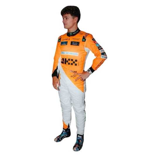 Lando Norris 2024 Singapore GP McLaren F1 Racing Suit | Speedy Racewear
