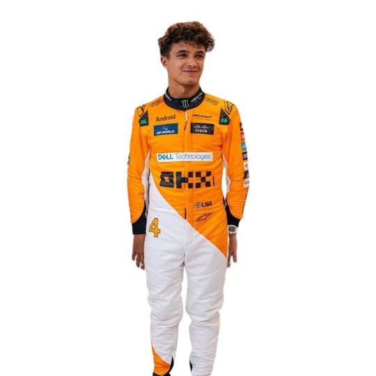 Lando Norris 2024 Singapore GP McLaren F1 Racing Suit | Speedy Racewear