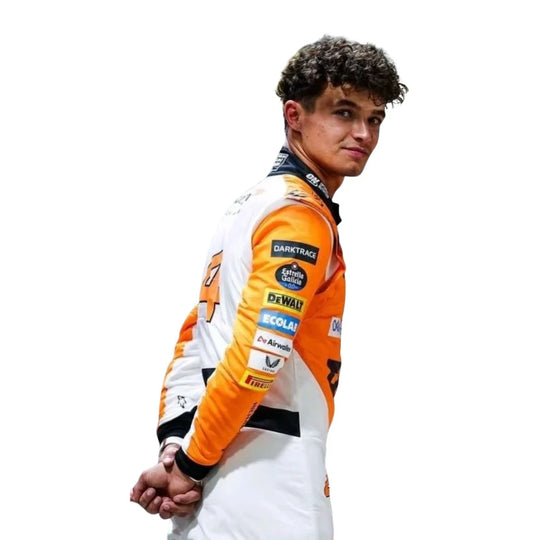 Lando Norris 2024 Singapore GP McLaren F1 Racing Suit | Speedy Racewear