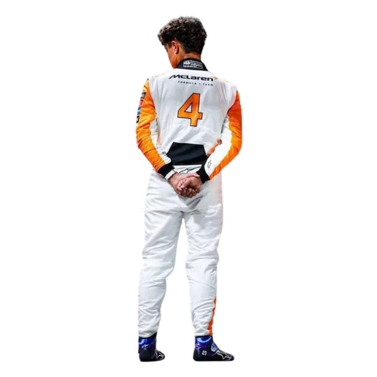 Lando Norris 2024 Singapore GP McLaren F1 Racing Suit | Speedy Racewear
