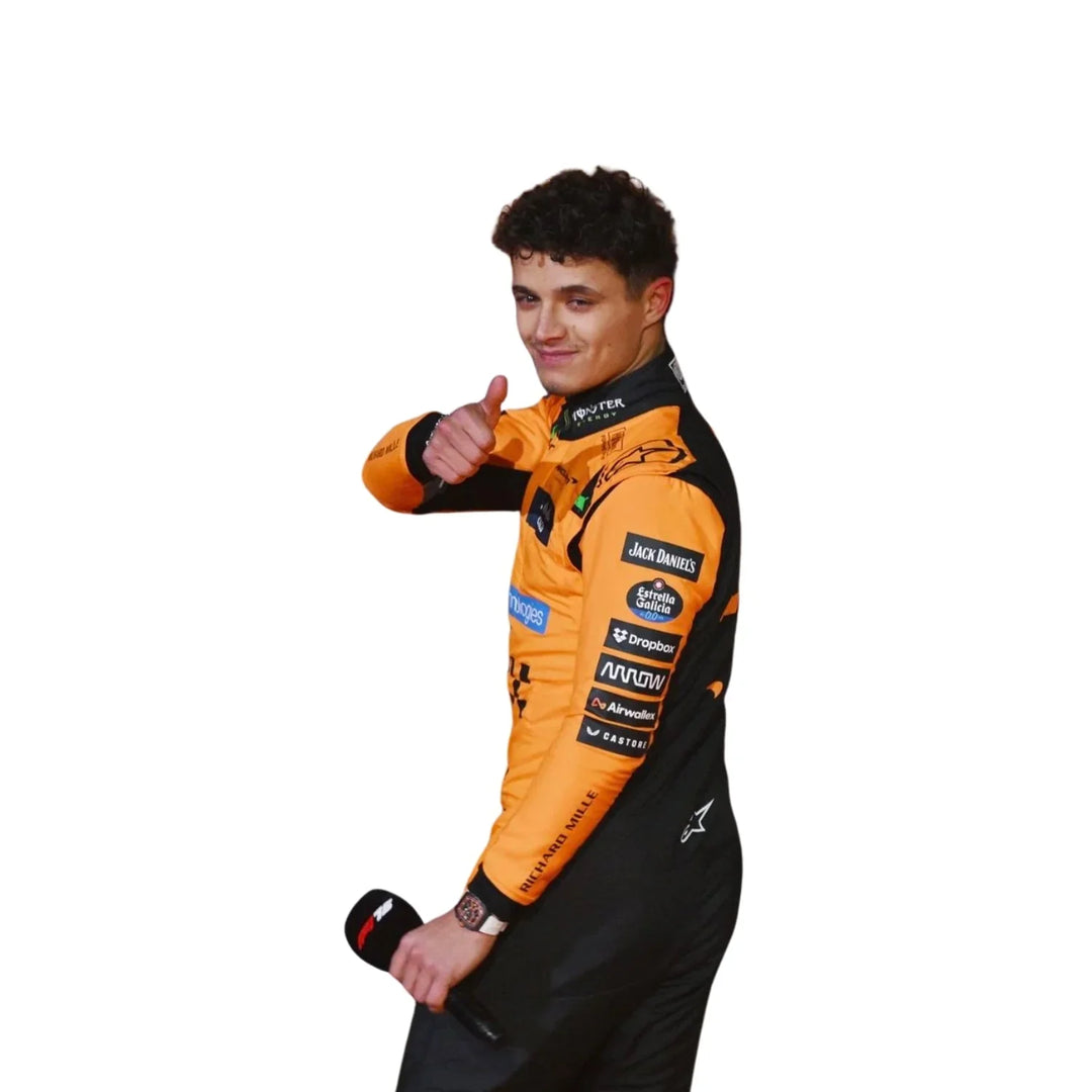 Lando Norris 2025 McLaren F1 Inspired Race Suit | Speedy Racewear