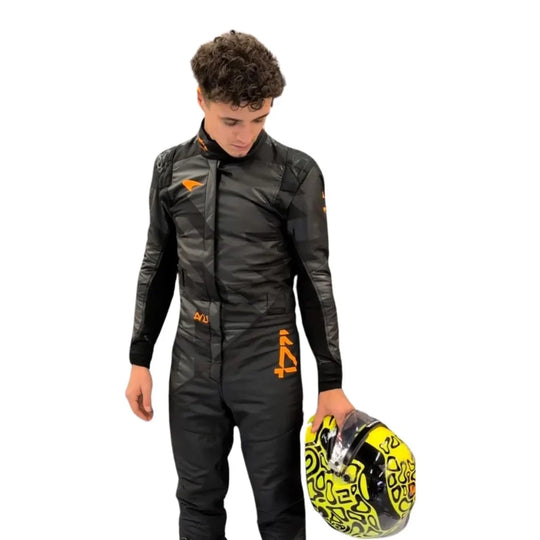 Lando Norris 2025 McLaren Livery Reveal F1 Racing Suit | Speedy Racewear