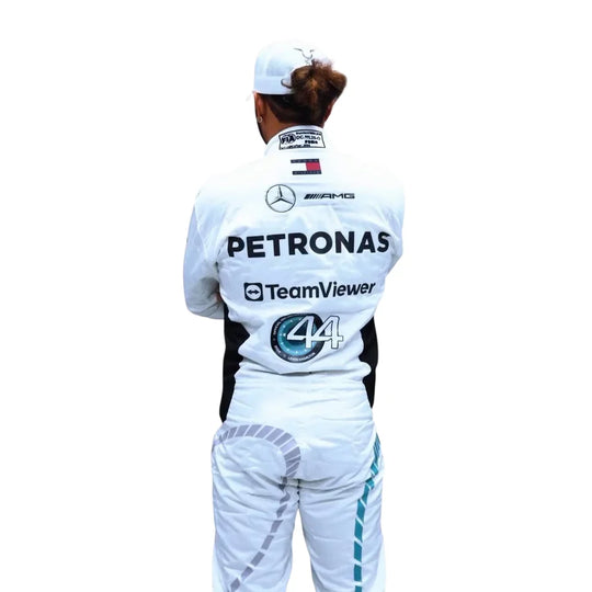 F1 Replica Racing Costume Worn by George Russell & Lewis Hamilton – 2024 Qatar GP