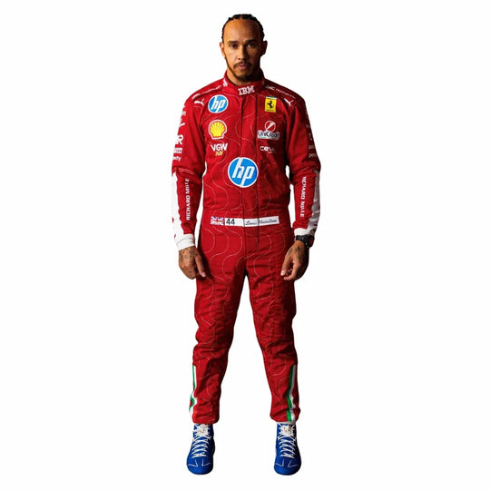 Lewis Hamilton 2025 Monza GP F1 Racing Suit | Speedy Racewear