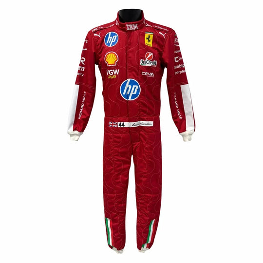 Lewis Hamilton 2025 Monza GP F1 Racing Suit | Speedy Racewear