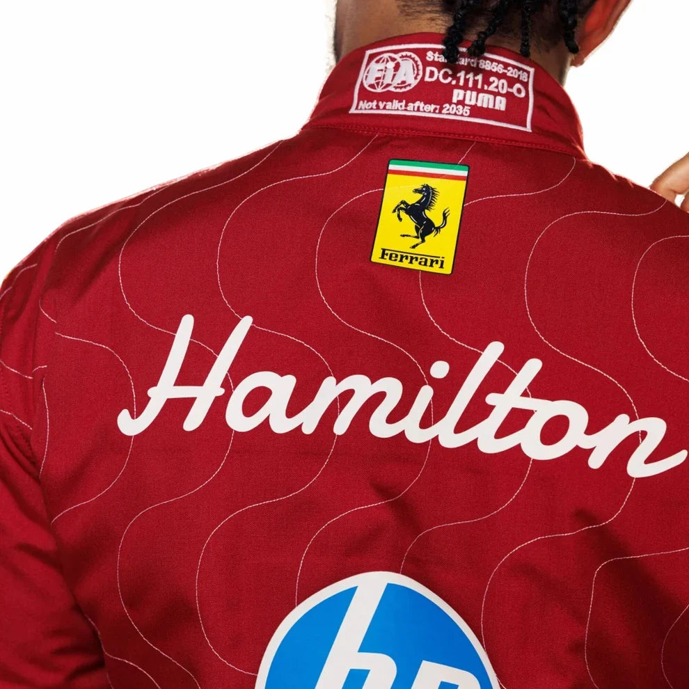 Lewis Hamilton 2025 Monza GP F1 Racing Suit | Speedy Racewear