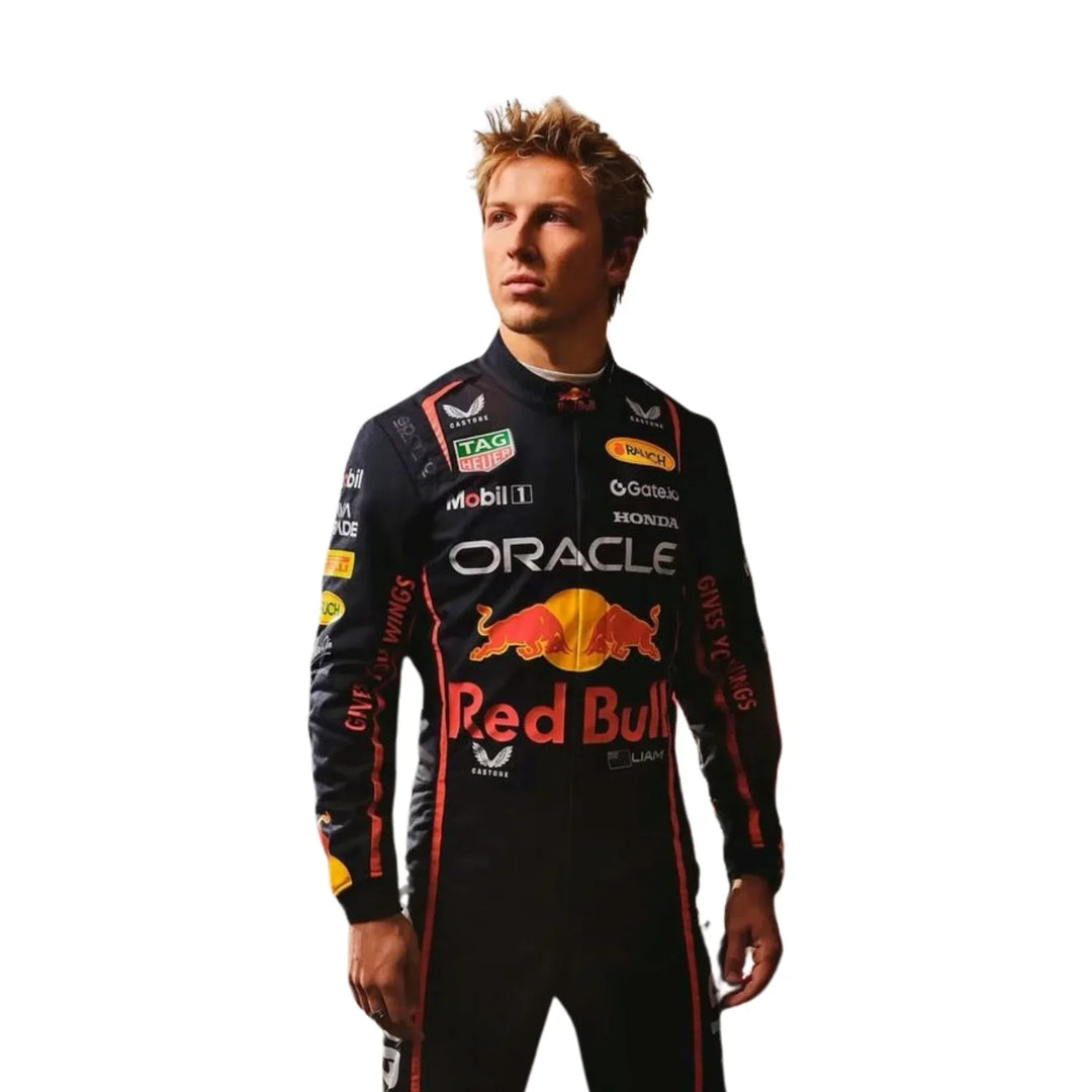 2025 Max Verstappen & Liam Lawson F1 Racing Suit | Speedy Racewear