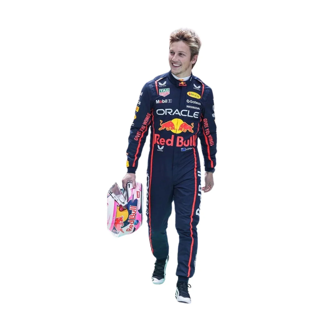 2025 Max Verstappen & Liam Lawson F1 Racing Suit | Speedy Racewear