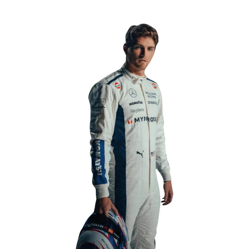 Logan Sargeant 2024 Williams F1 Racing Suit | Speedy Racewear