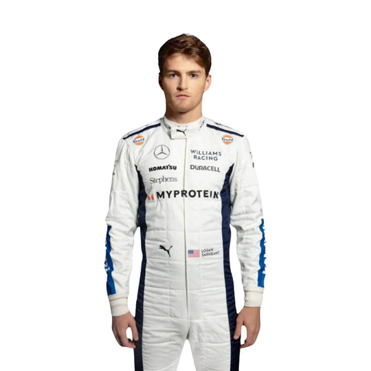 Logan Sargeant 2024 Williams F1 Racing Suit | Speedy Racewear