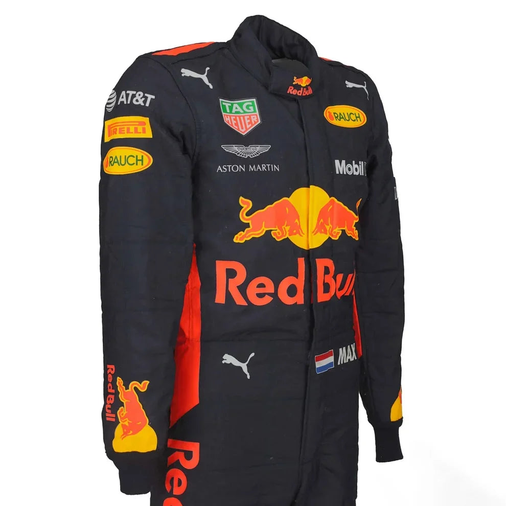 Max Verstappen 2018 Red Bull Racing TAG Heuer F1 Racing Suit | Speedy Racewear