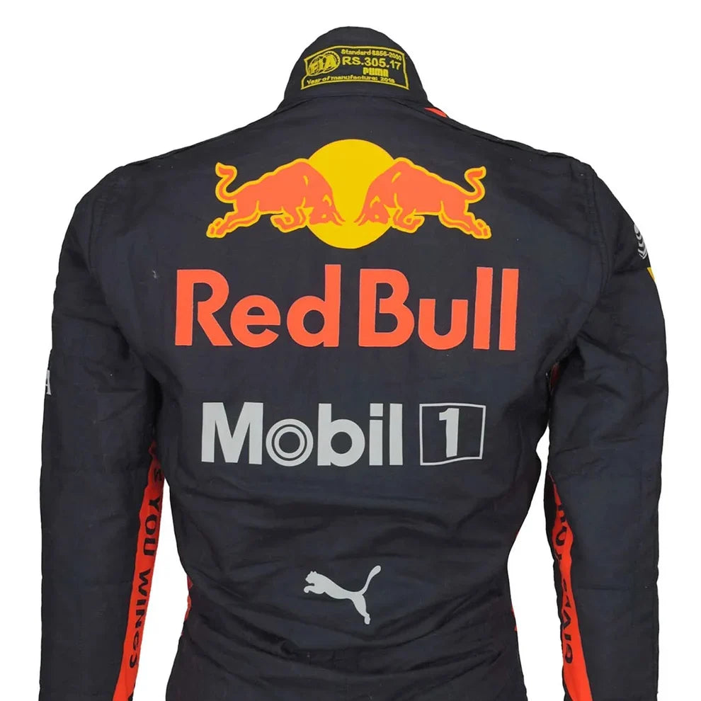 Max Verstappen 2018 Red Bull Racing TAG Heuer F1 Racing Suit | Speedy Racewear