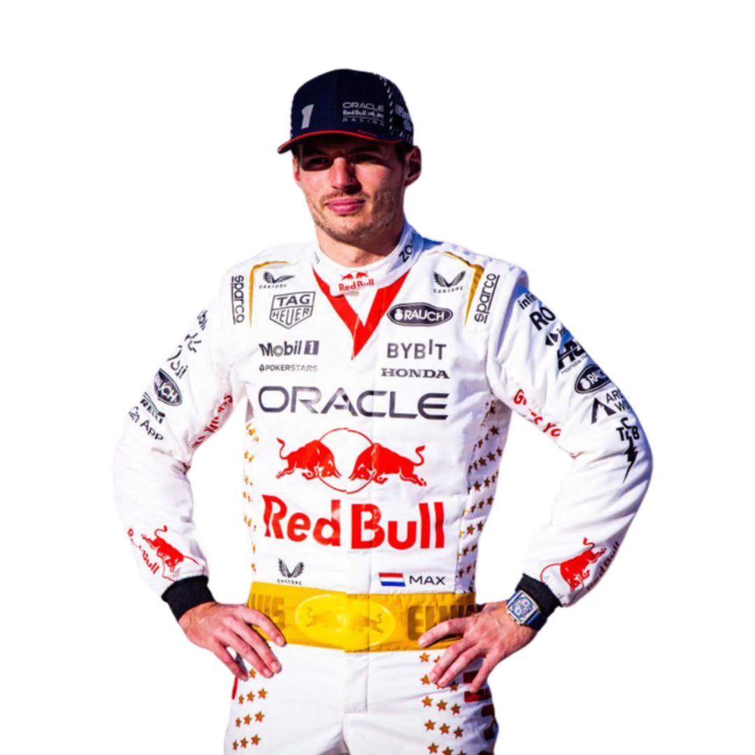 2023 Max Verstappen Las Vegas GP F1 Racing Suit | Speedy Racewear