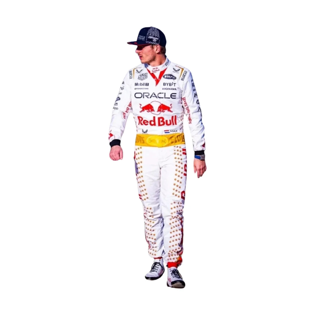 2023 Max Verstappen Las Vegas GP F1 Racing Suit | Speedy Racewear