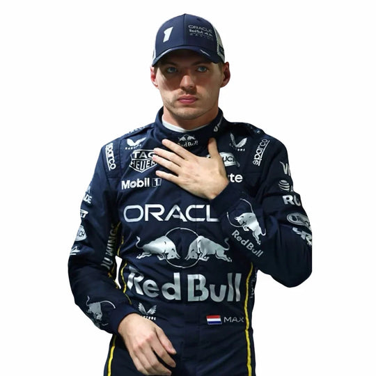 2025 Max Verstappen Las Vegas GP Red Bull F1 Racing Suit | Speedy Racewear