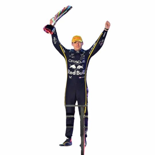 2025 Max Verstappen Las Vegas GP Red Bull F1 Racing Suit | Speedy Racewear