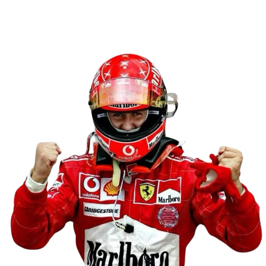 2005 Michael Schumacher World Champion F1 Racing Suit | Speedy Racewear