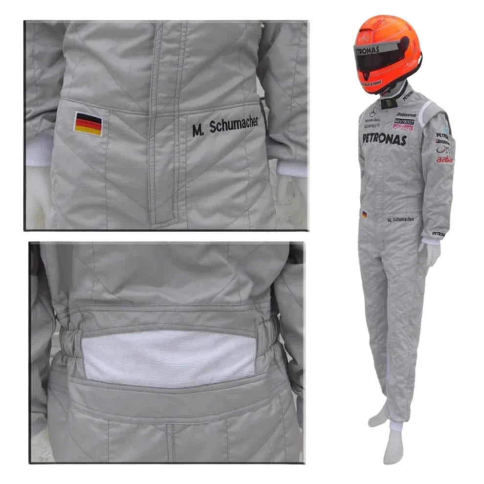 Michael Schumacher 2010 Mercedes F1 Racing Suit