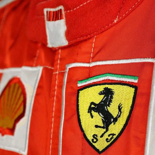Michael Schumacher 2006 BAR CODE Ferrari F1 Replica Embroidery Race Suit