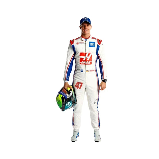 2022 Mick Schumacher Haas F1 Racing Suit | Speedy Racewear