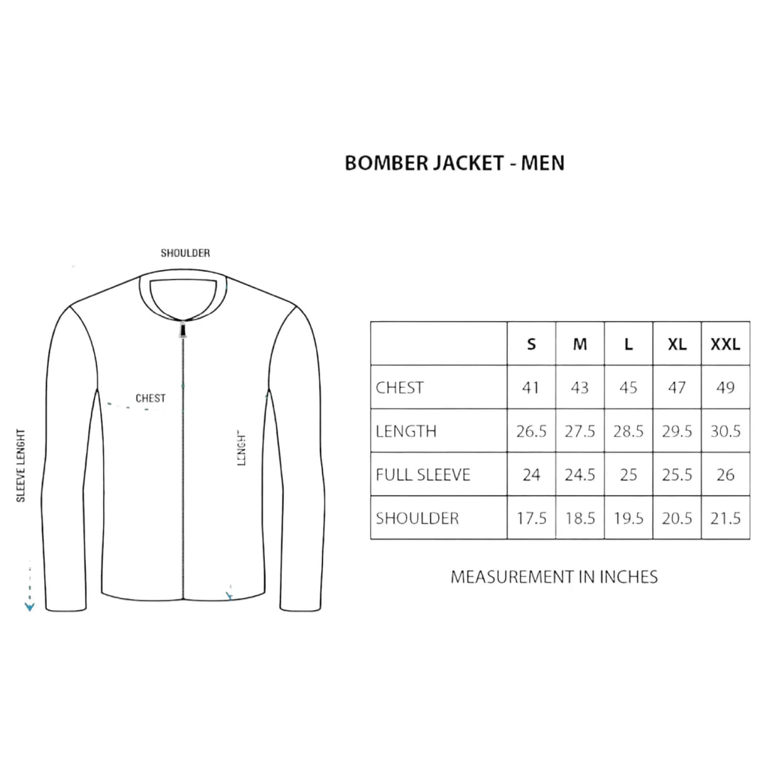 Men's Lightweight Bomber Jacket - Blue - Speedy Racewears