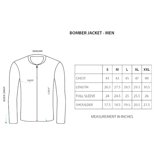 Men's Lightweight Bomber Jacket - Blue - Speedy Racewears